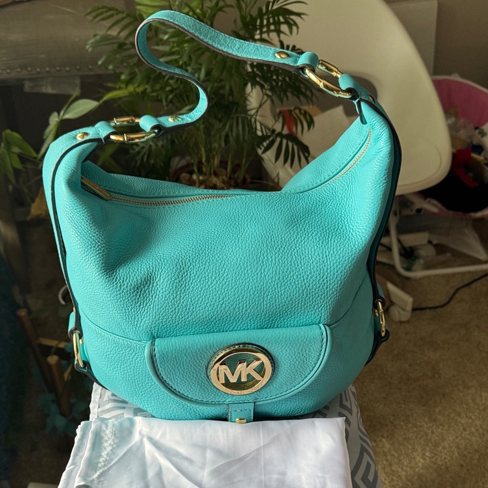 Michael Kors Aqua Hobo Bag